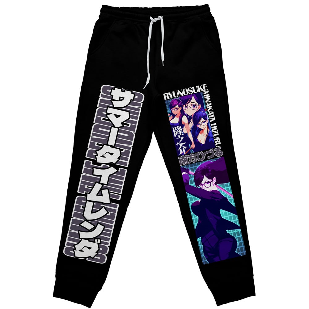 Morukai "Minakata Hizuru Summer Time Rendering Streetwear Sweatpants