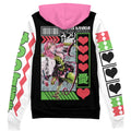 Morukai "Mitsuri Kanroji Demon Slayer Streetwear Zip Hoodie Jacket