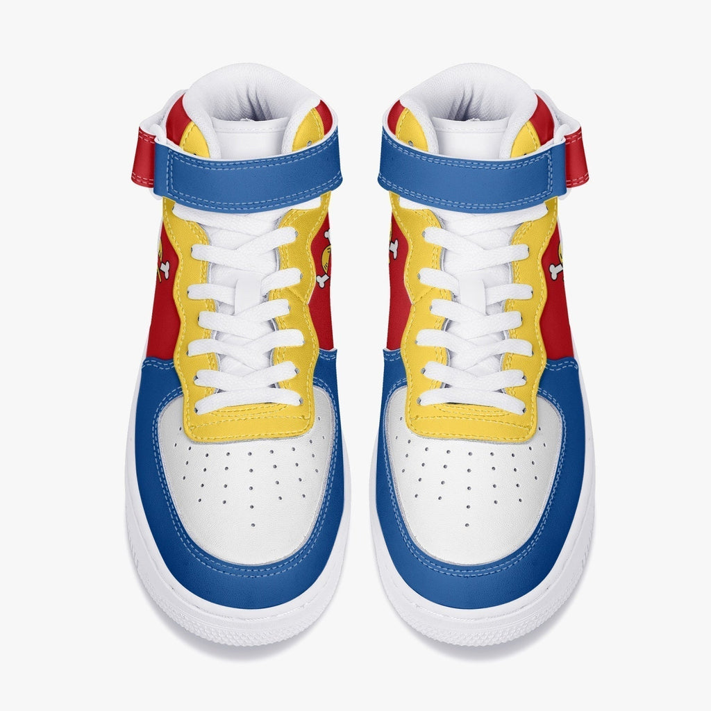 Morukai "Monkey D. Luffy One Piece Force 1 High Shoes