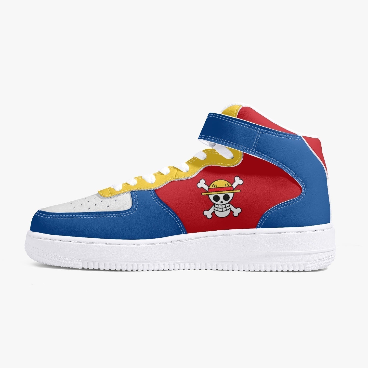 Morukai "Monkey D. Luffy One Piece Force 1 High Shoes