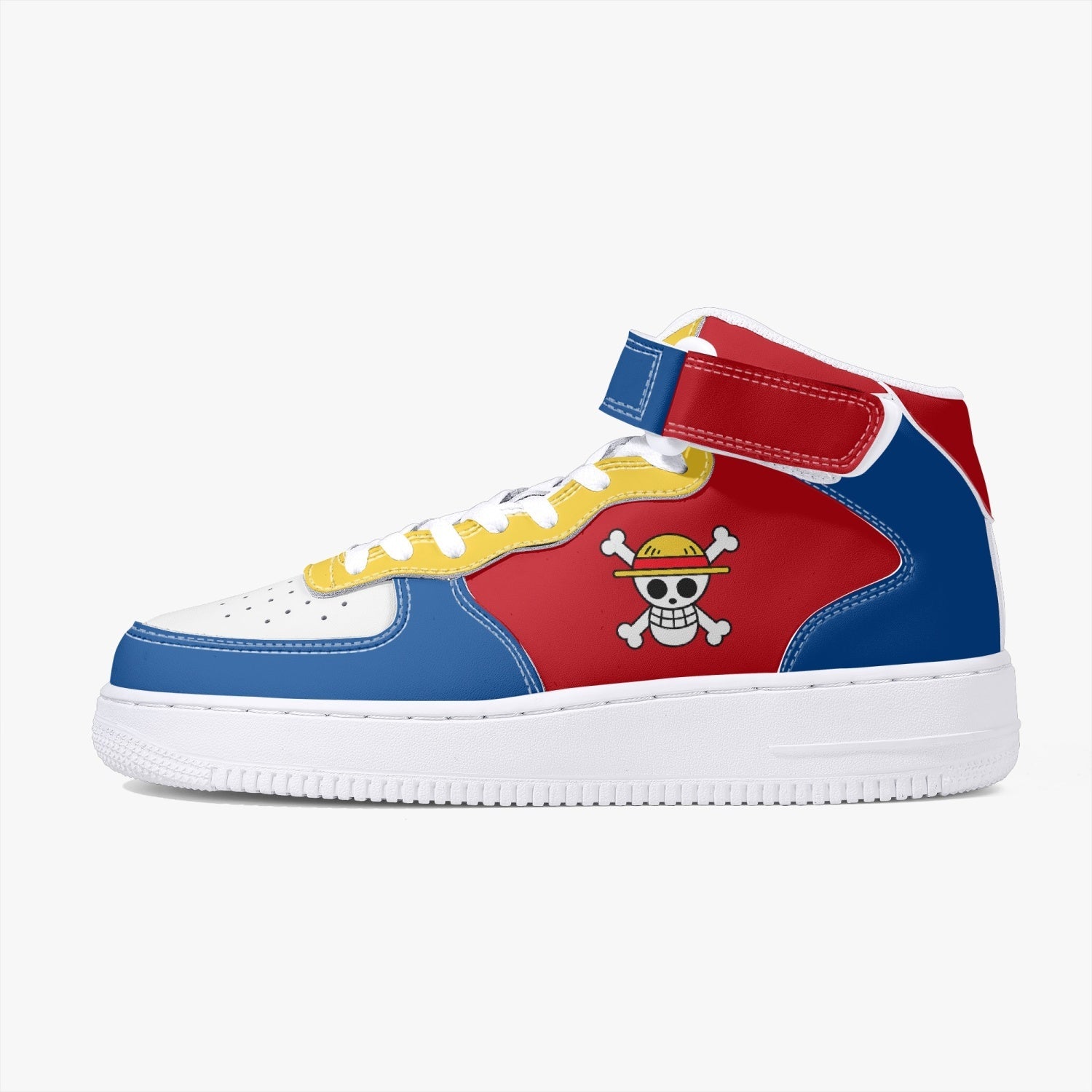 Morukai "Monkey D. Luffy One Piece Force 1 High Shoes
