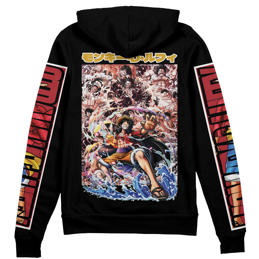 Morukai "Monkey D. Luffy One Piece Streetwear Zip Hoodie Jacket