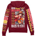 Morukai "Monkey D. Luffy V2 One Piece Streetwear Zip Hoodie Jacket