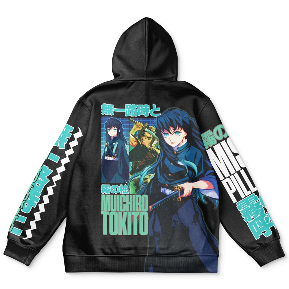 Morukai "Muichiro Tokito V2 Demon Slayer Streetwear Hoodie