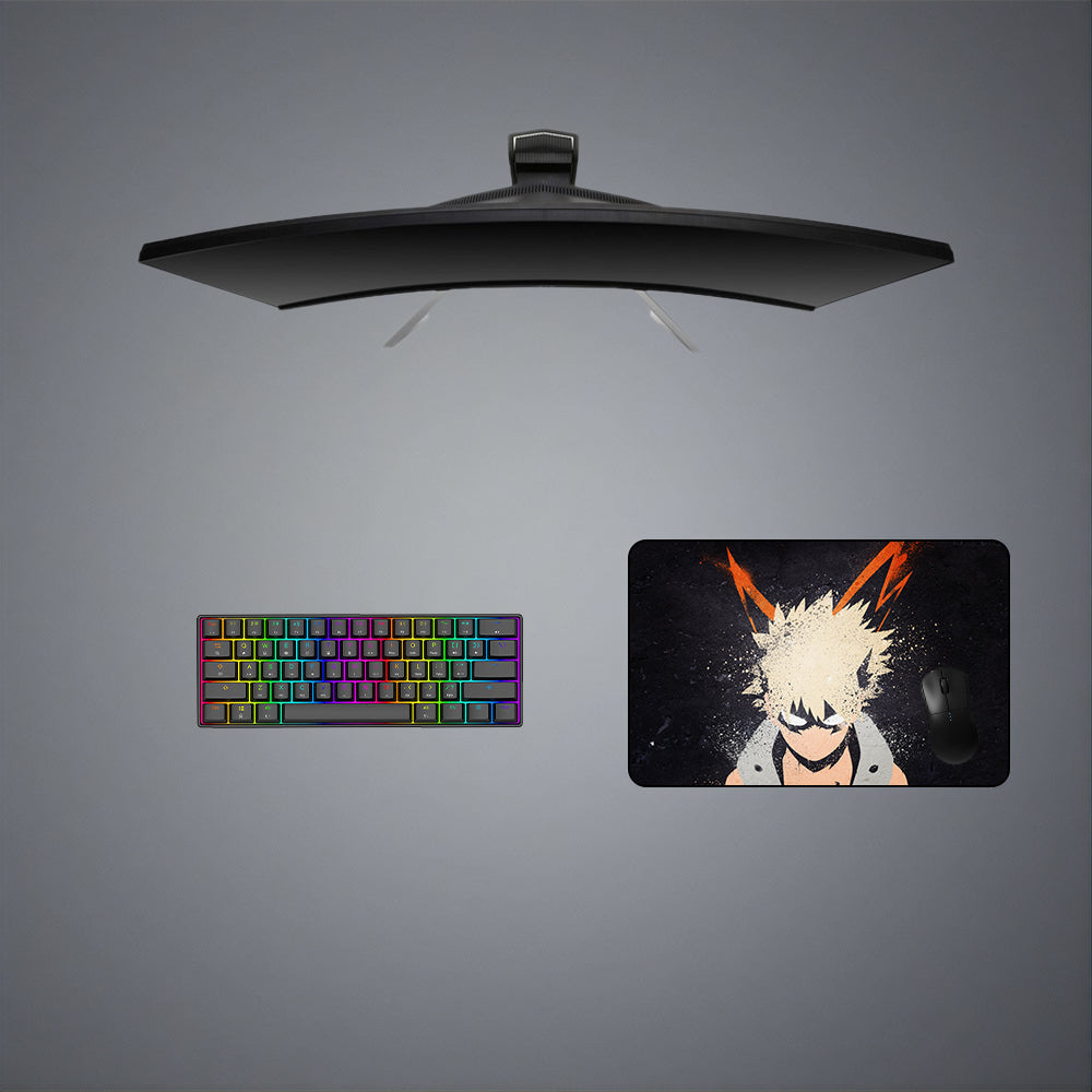 Morukai "Katsuki Bakugo Paint" My Hero Academia Gaming Mouse Pad