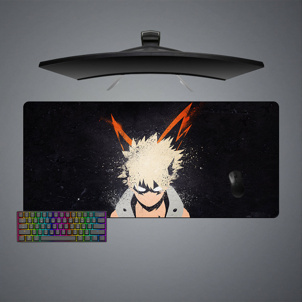 Morukai "Katsuki Bakugo Paint" My Hero Academia Gaming Mouse Pad