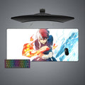 Morukai "Shoto Todorok Ice & Flame" My Hero Academia Gaming Mouse Pad