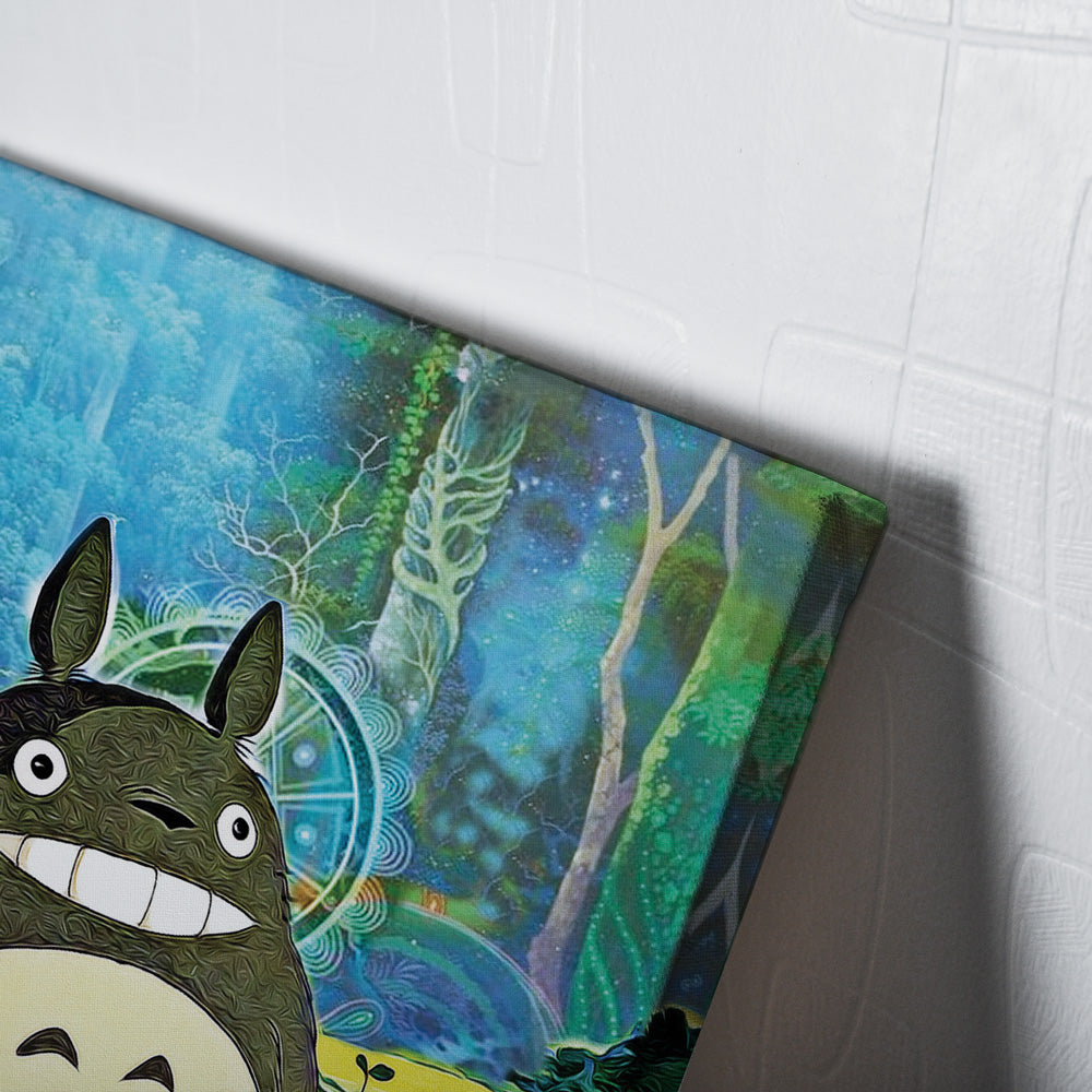Morukai "My Neighbor Totoro Studio Ghibli Canvas Print Wall Art