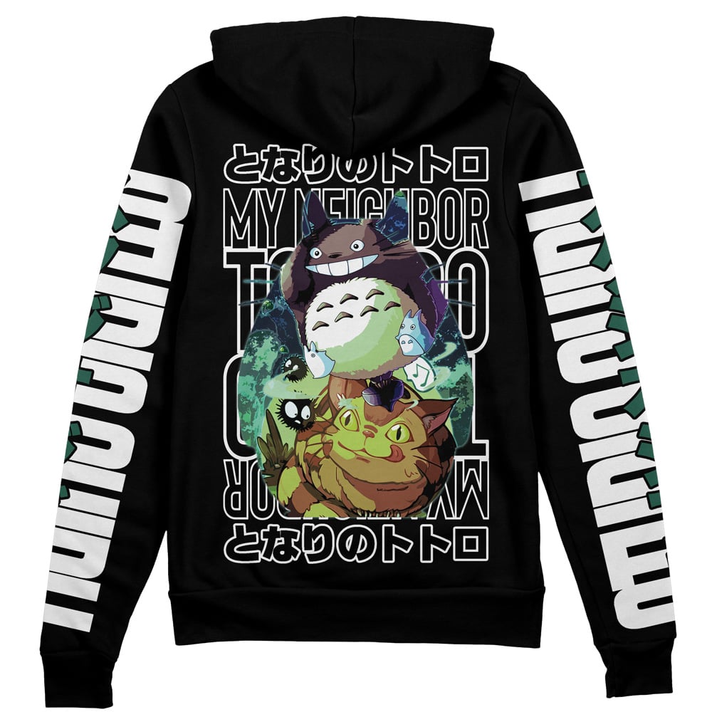 Morukai "My Neighbor Totoro Studio Ghibli Streetwear Zip Hoodie Jacket
