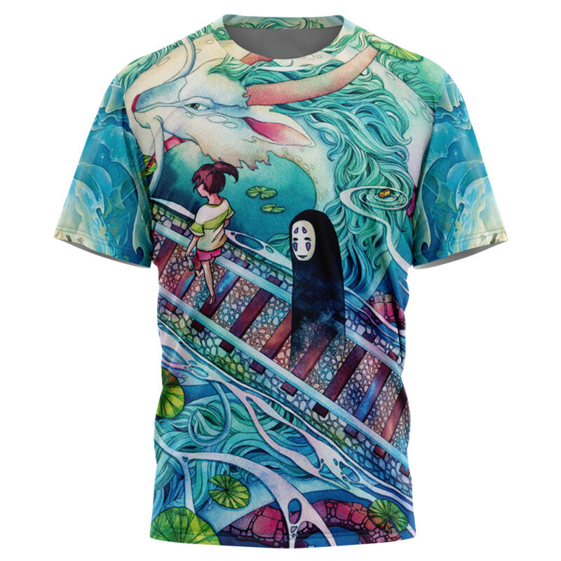Morukai "Trippy Mythical" Spirited Away AOP T-Shirt