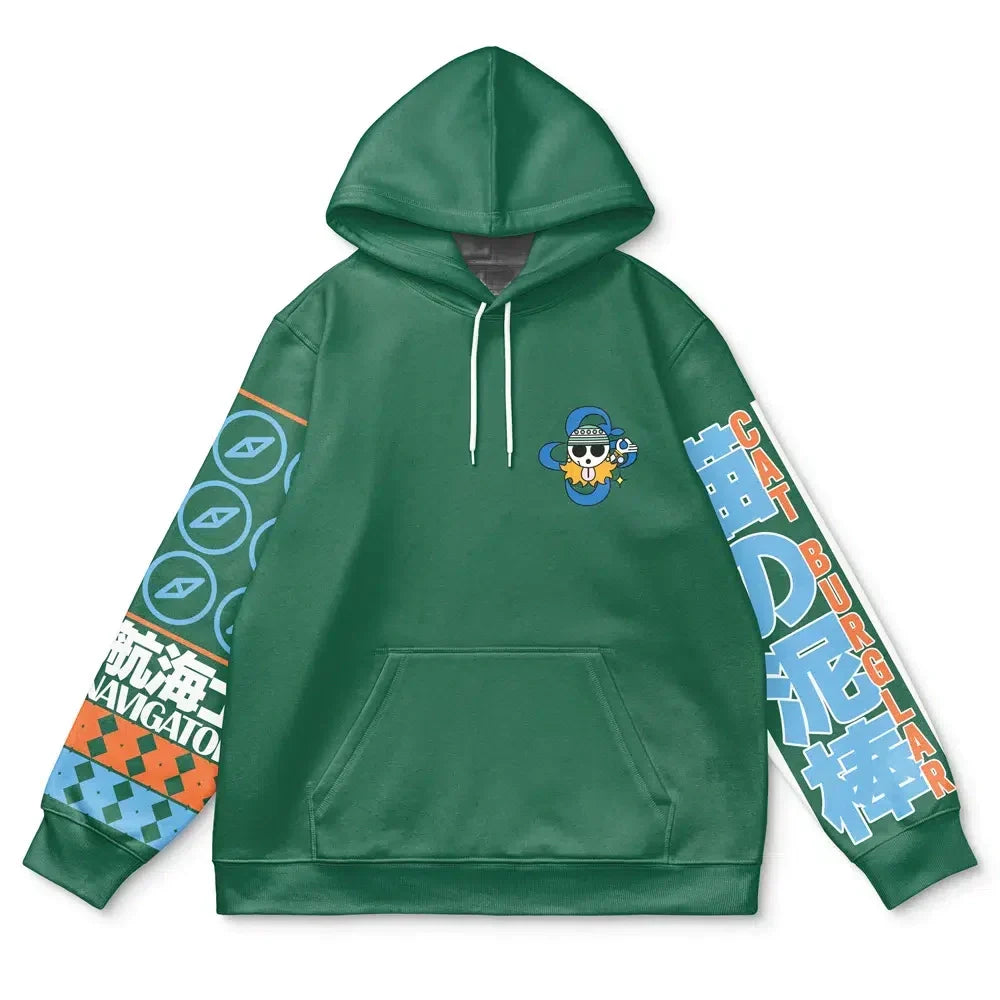 Morukai "Cat Burglar Nami" One Piece Streetwear Hoodie