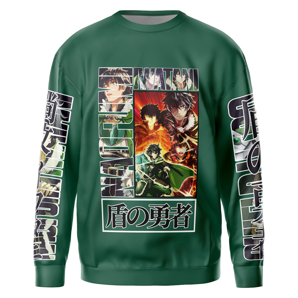 Morukai "Naofumi Iwatani The Rising of the Shield Hero Streetwear Sweatshirt