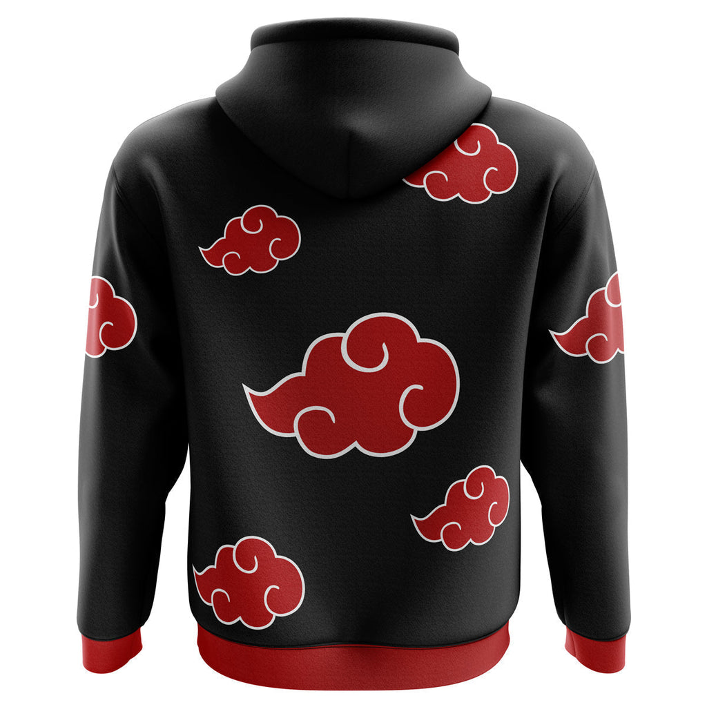 Morukai "The Akatsuki" Naruto Streetwear Zip Hoodie Jacket