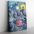 Morukai "Naruto Starry Night Konoha Canvas Print Wall Art