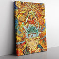 Morukai "Naruto Starry Ninetails Canvas Print Wall Art