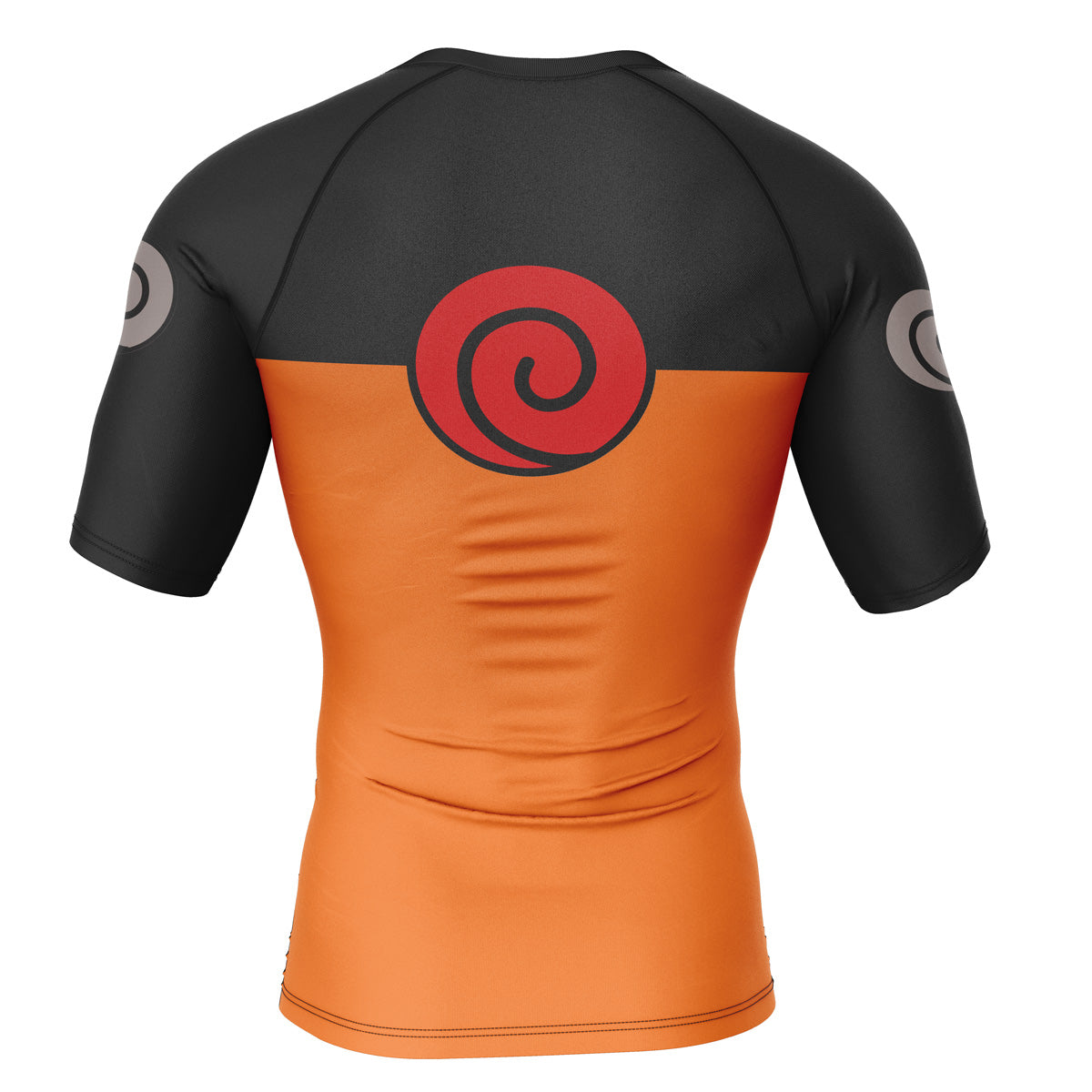 Morukai "Naruto Uzumaki Short Sleeve Rash Guard Compression Shirt