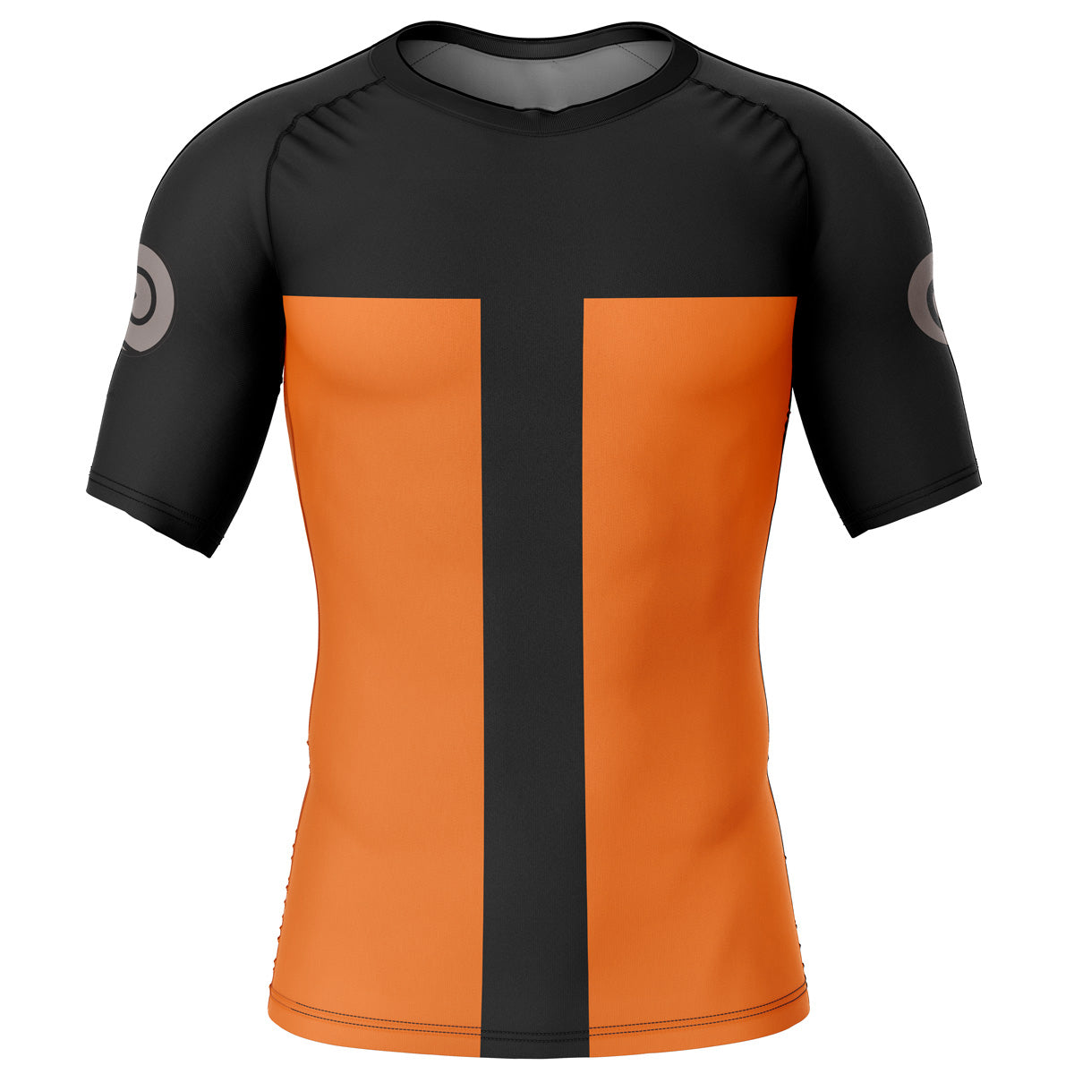 Morukai "Naruto Uzumaki Short Sleeve Rash Guard Compression Shirt