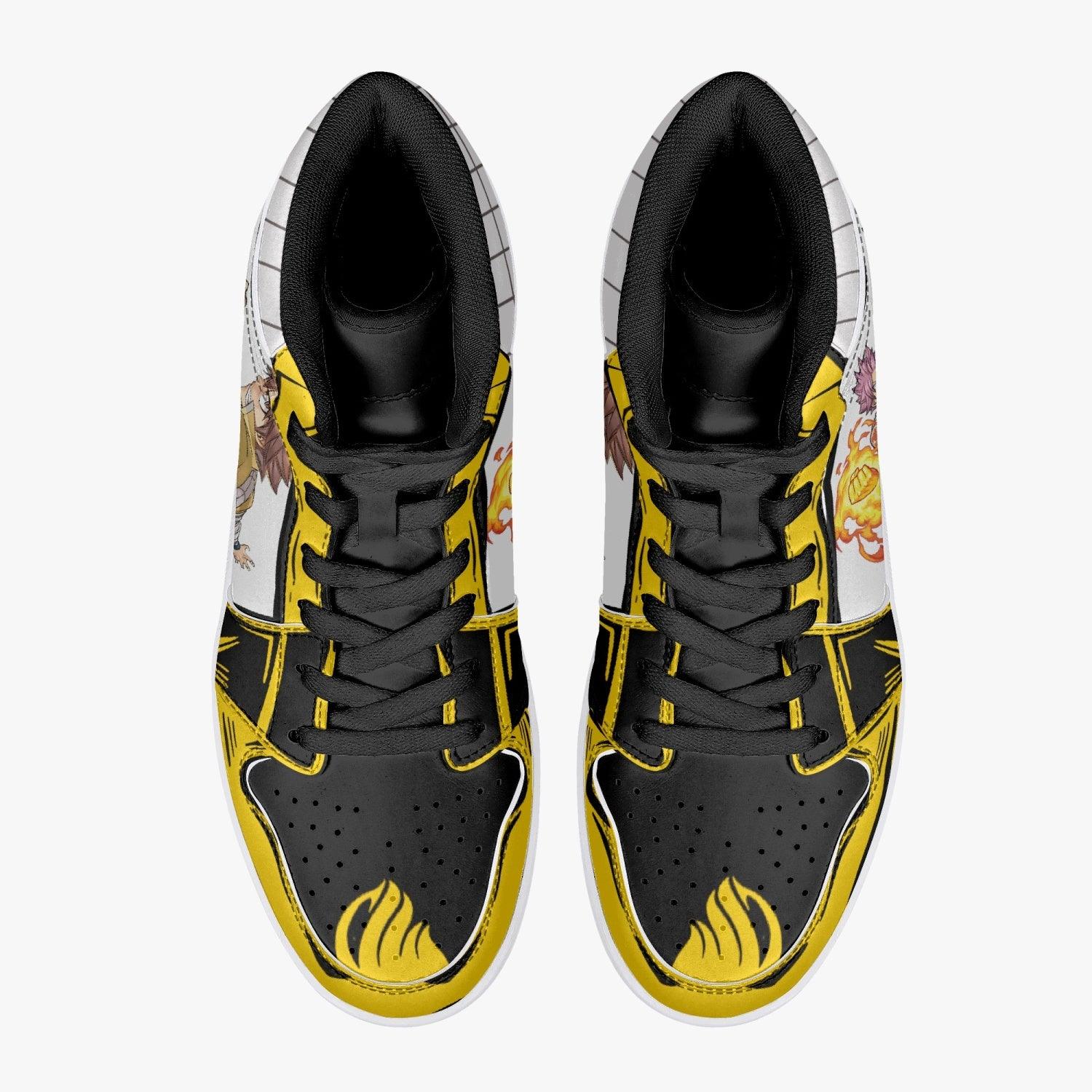Morukai "Natsu Dragneel Fairy Tail Mid 1 Basketball Shoes