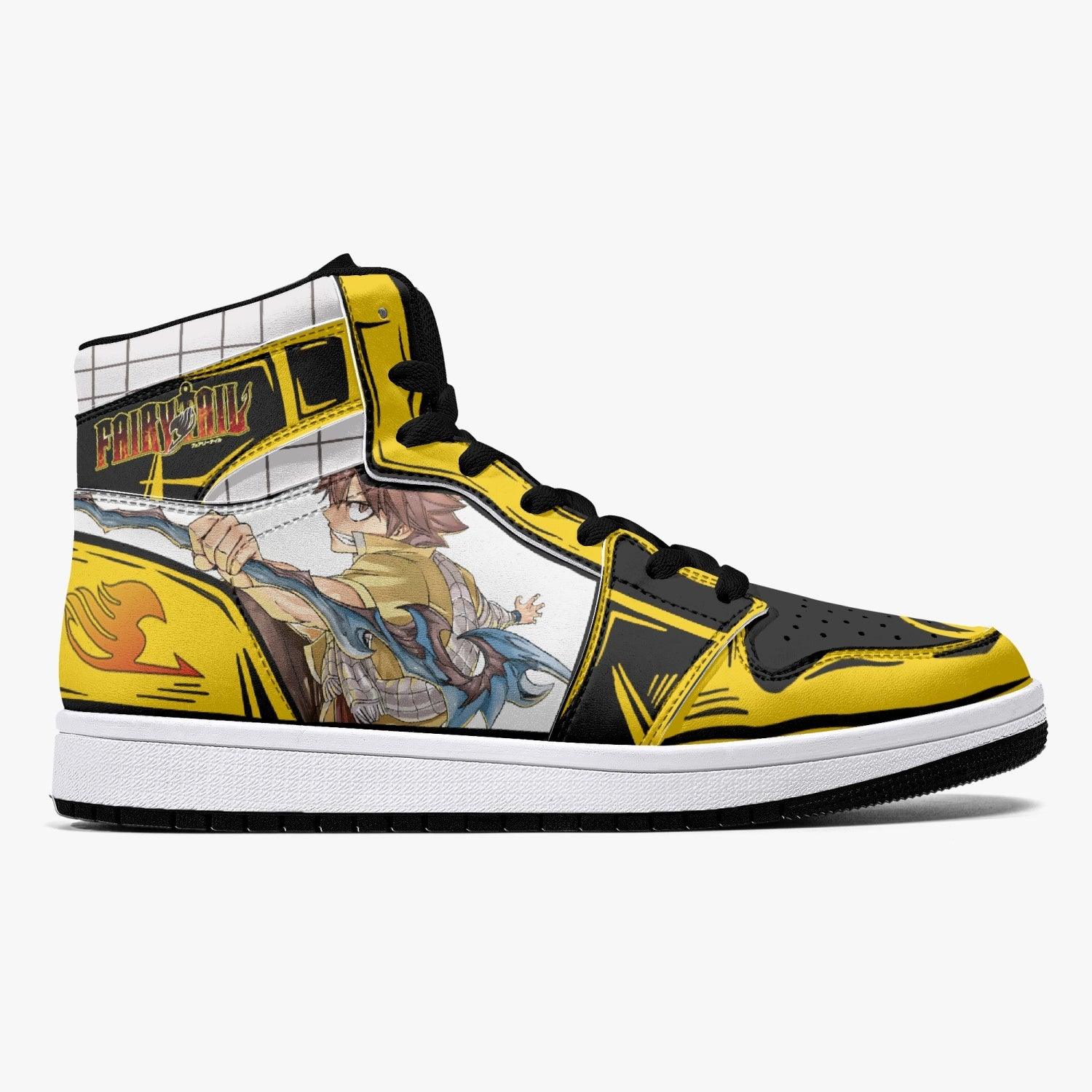 Morukai "Natsu Dragneel Fairy Tail Mid 1 Basketball Shoes