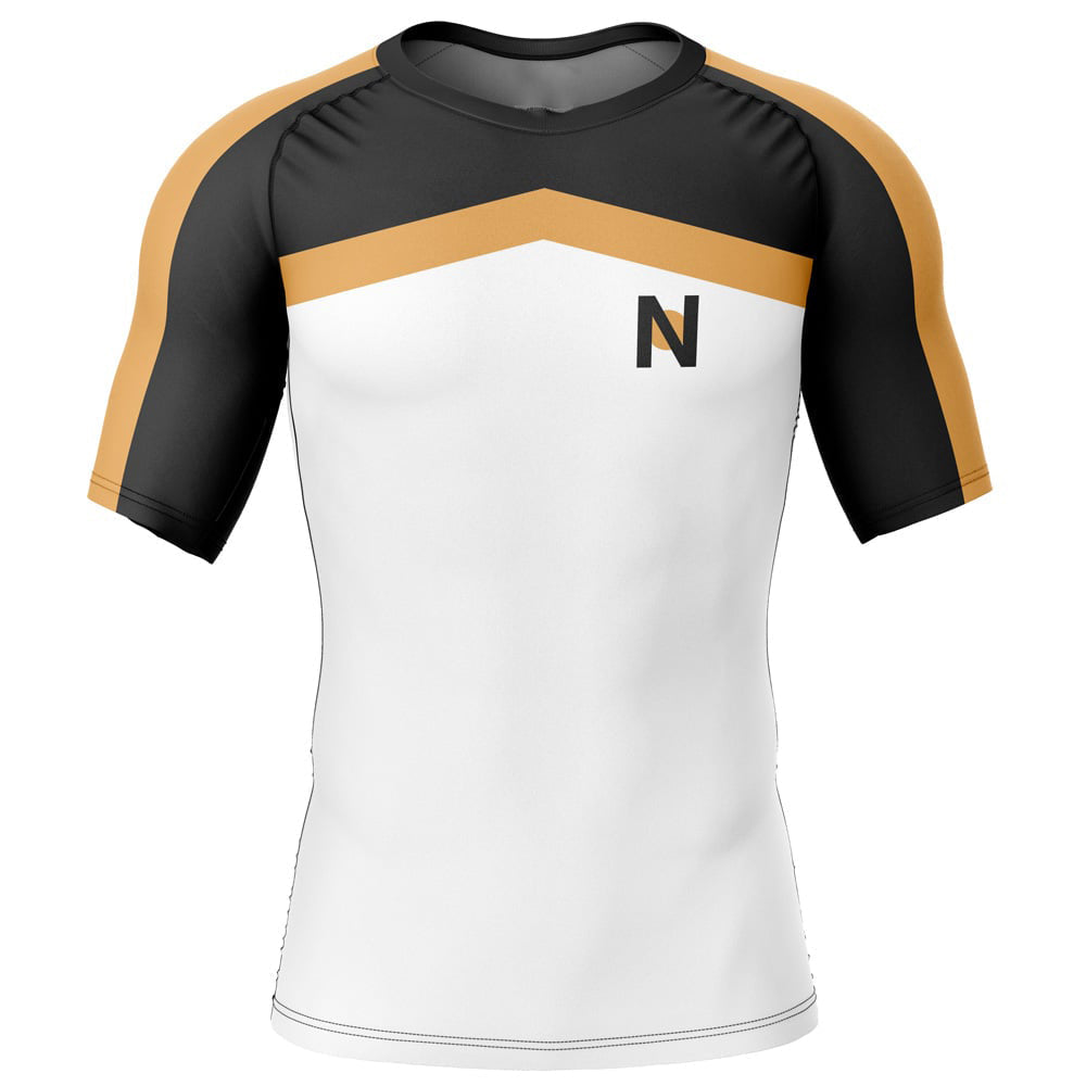Morukai "Natsuki Subaru Re Zero kara Hajimeru Isekai Seikatsu Short Sleeve Rash Guard Compression Shirt