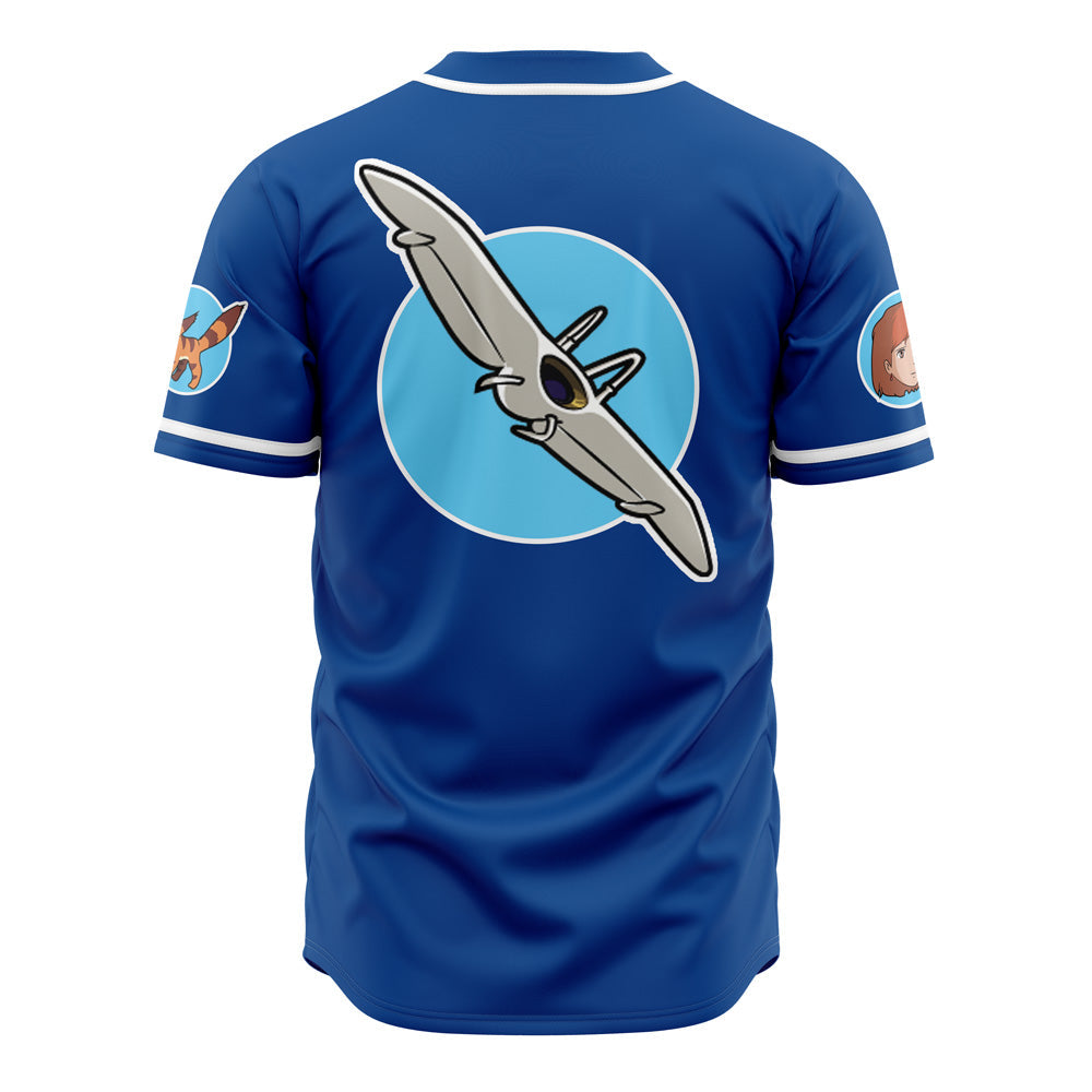 Morukai "Nausicaa of the Valley of the Wind Studio Ghibli Baseball Jersey