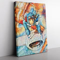 Morukai "Nausicaa of the Valley of the Wind Studio Ghibli Canvas Print Wall Art