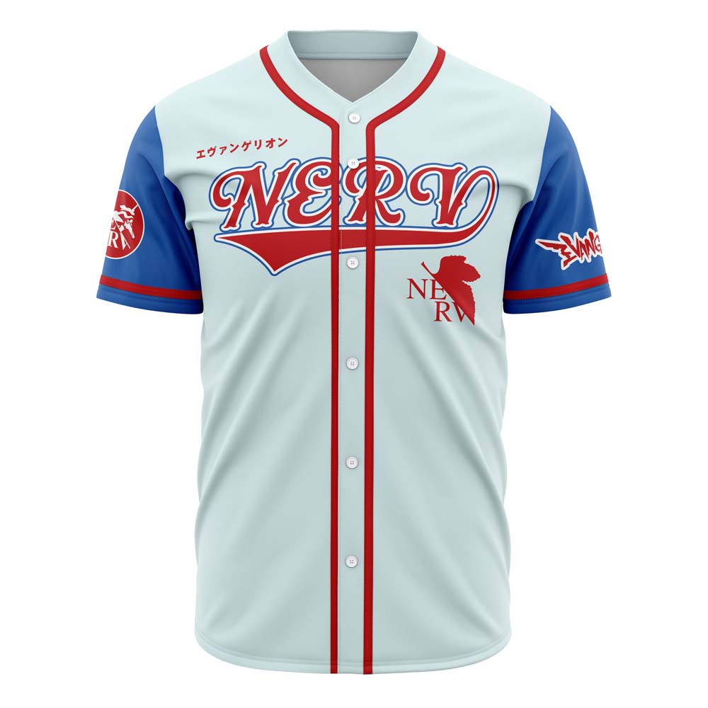 Morukai "NERV Shinji Evangelion Baseball Jersey