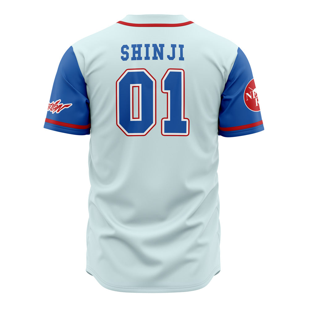 Morukai "NERV Shinji Evangelion Baseball Jersey