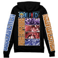 Morukai "New Yonko One Piece Streetwear Zip Hoodie Jacket