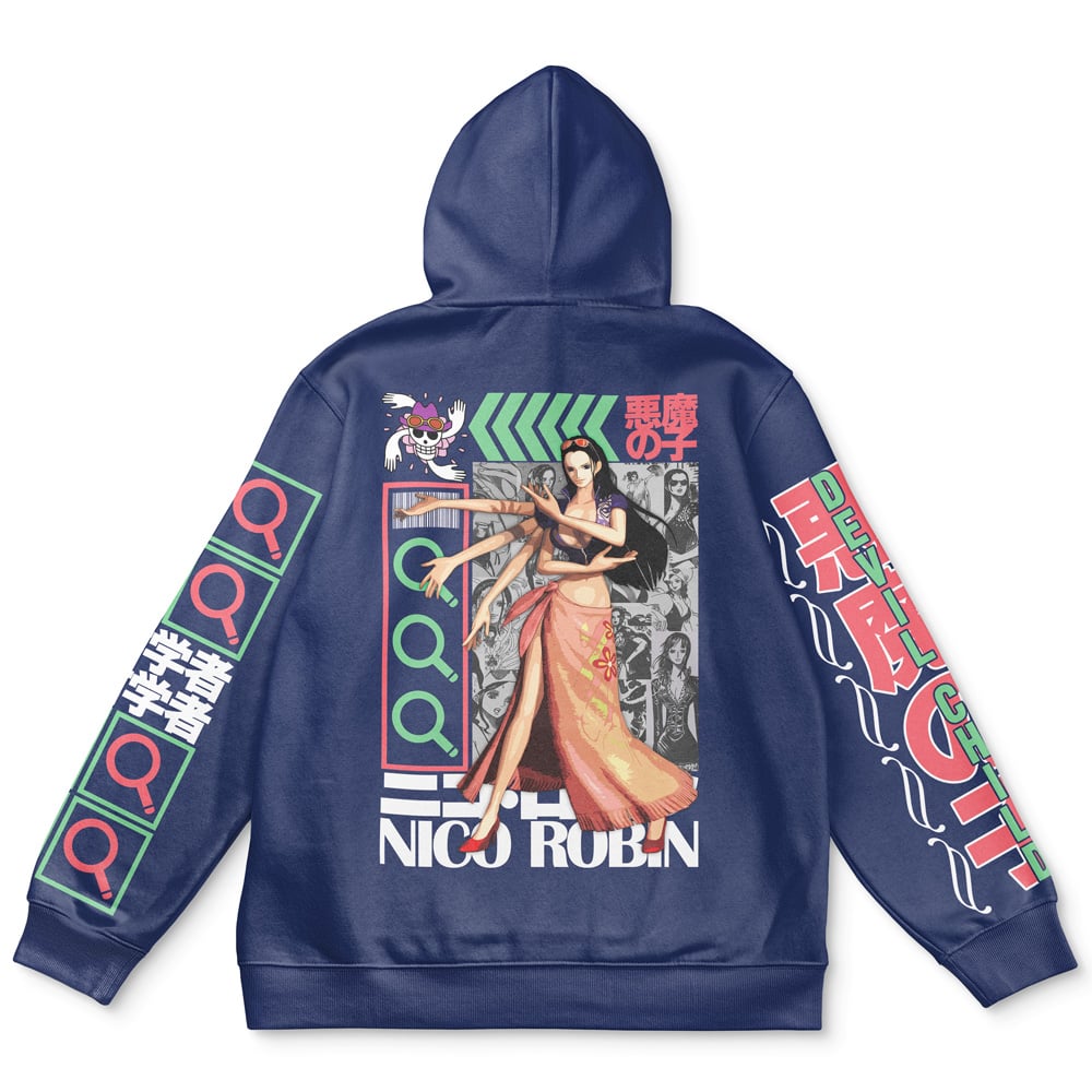 Morukai "Nico Robin One Piece Streetwear Hoodie