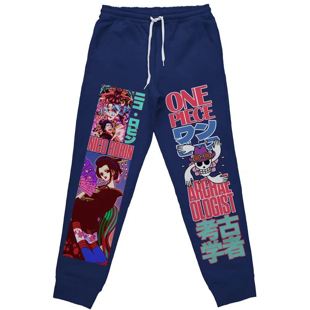 Morukai "Nico Robin V2 One Piece Streetwear Sweatpants
