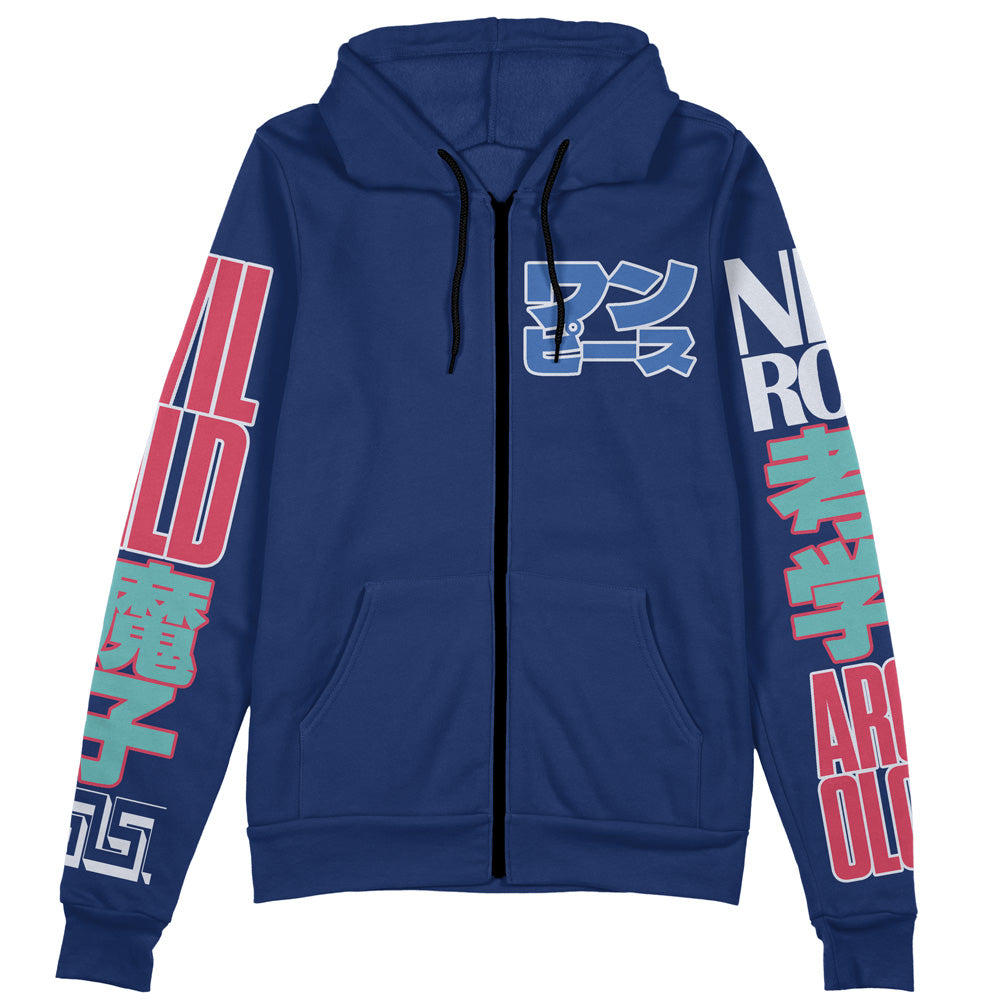 Morukai "Nico Robin V2 One Piece Streetwear Zip Hoodie Jacket