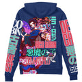 Morukai "Nico Robin V2 One Piece Streetwear Zip Hoodie Jacket