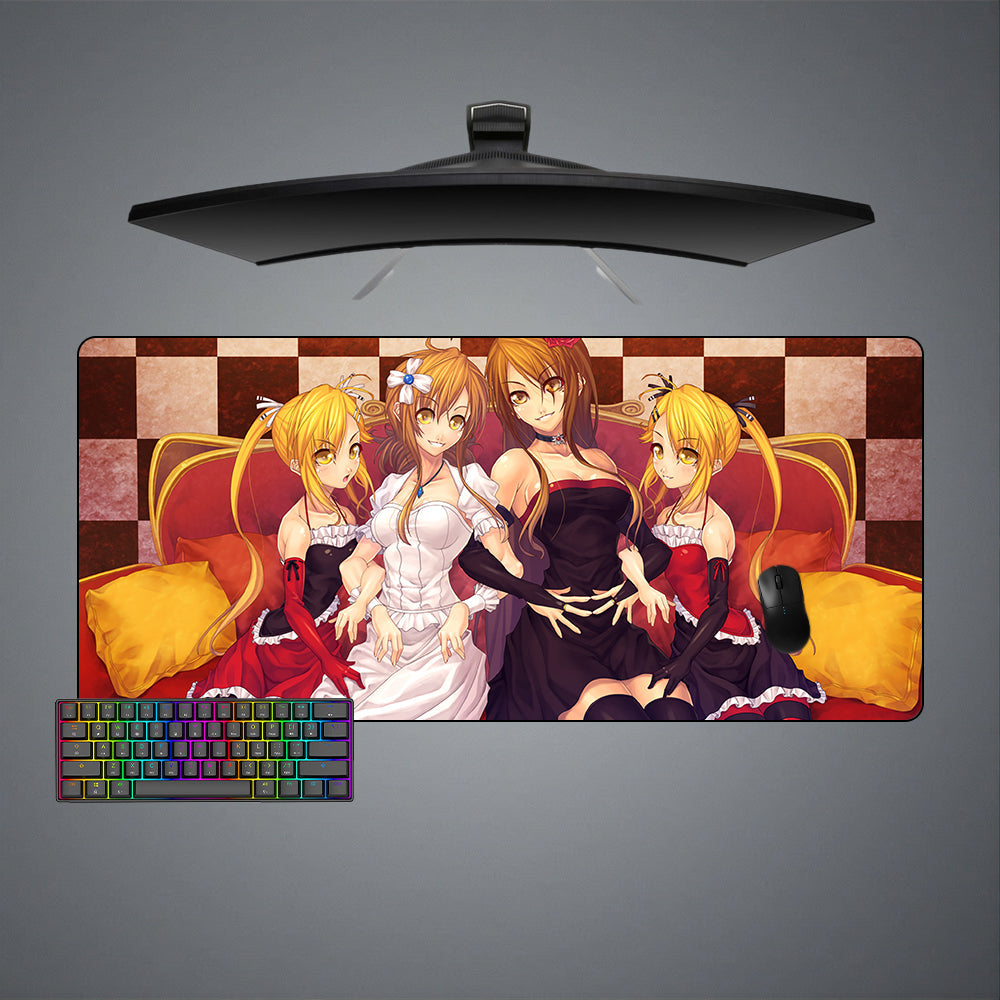 Morukai "Ladies" Nyan Koi Gaming Mouse Pad