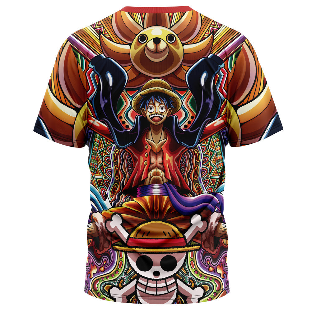 Morukai "Trippy Monkey D. Luffy One Piece T-Shirt