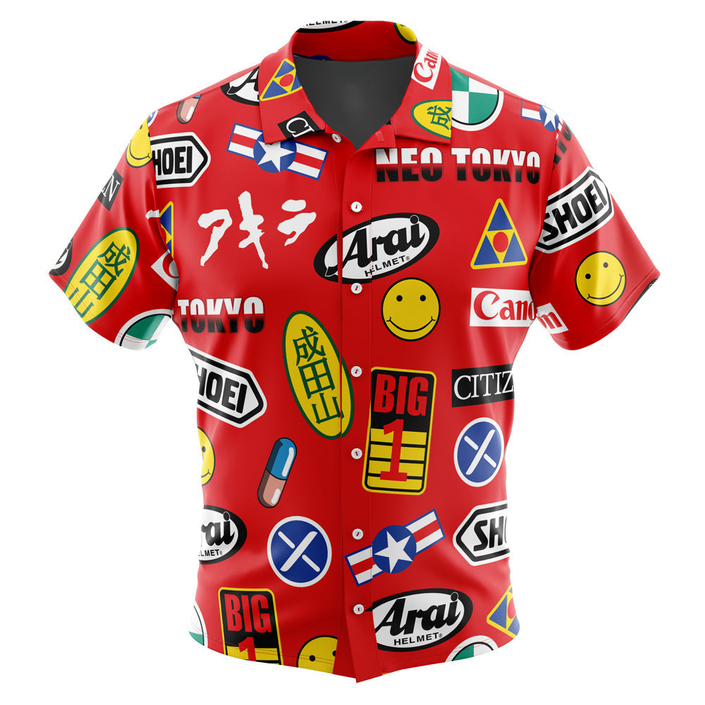 Morukai "Akira Full Decals" Akira Hawaiian Shirt