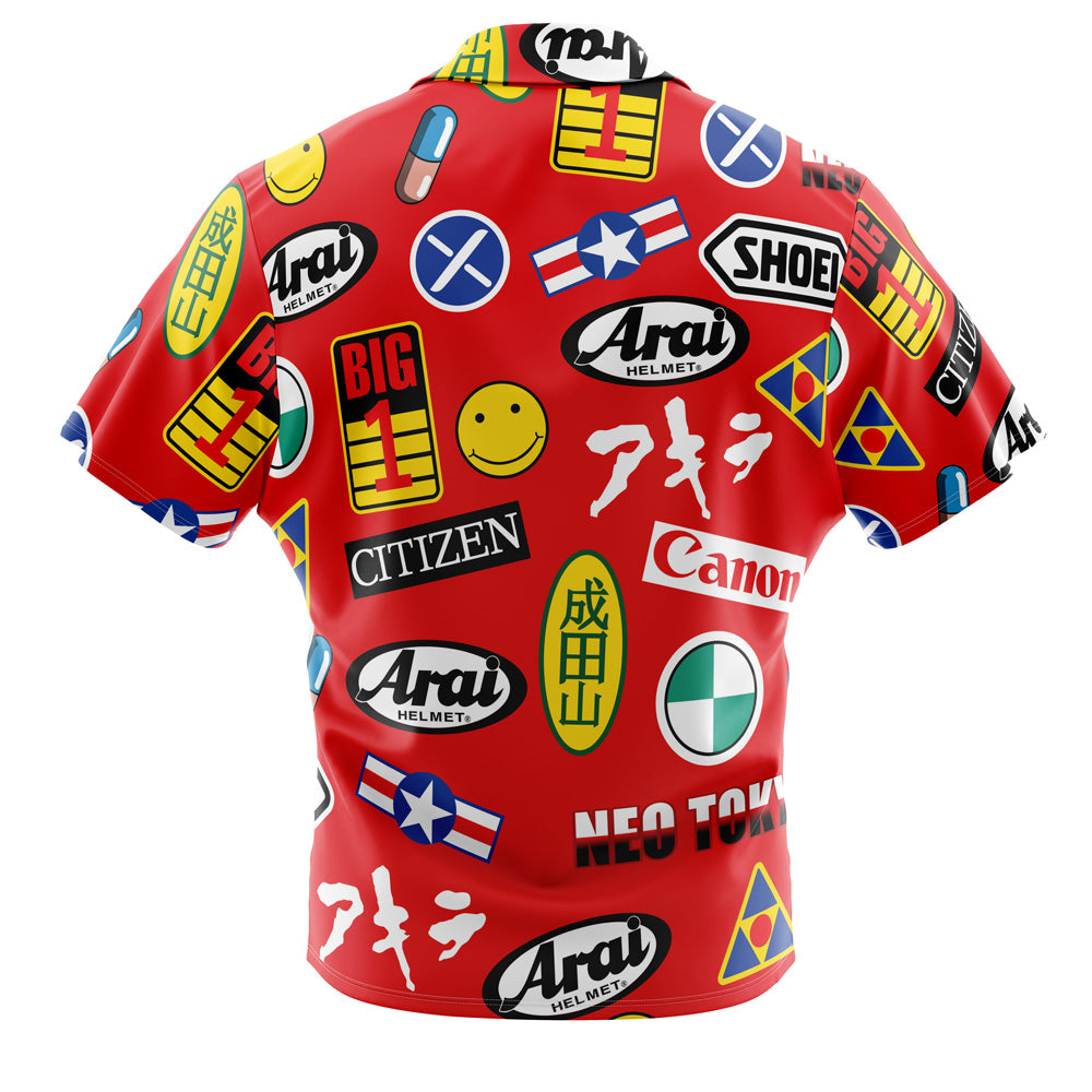 Morukai "Akira Full Decals" Akira Hawaiian Shirt