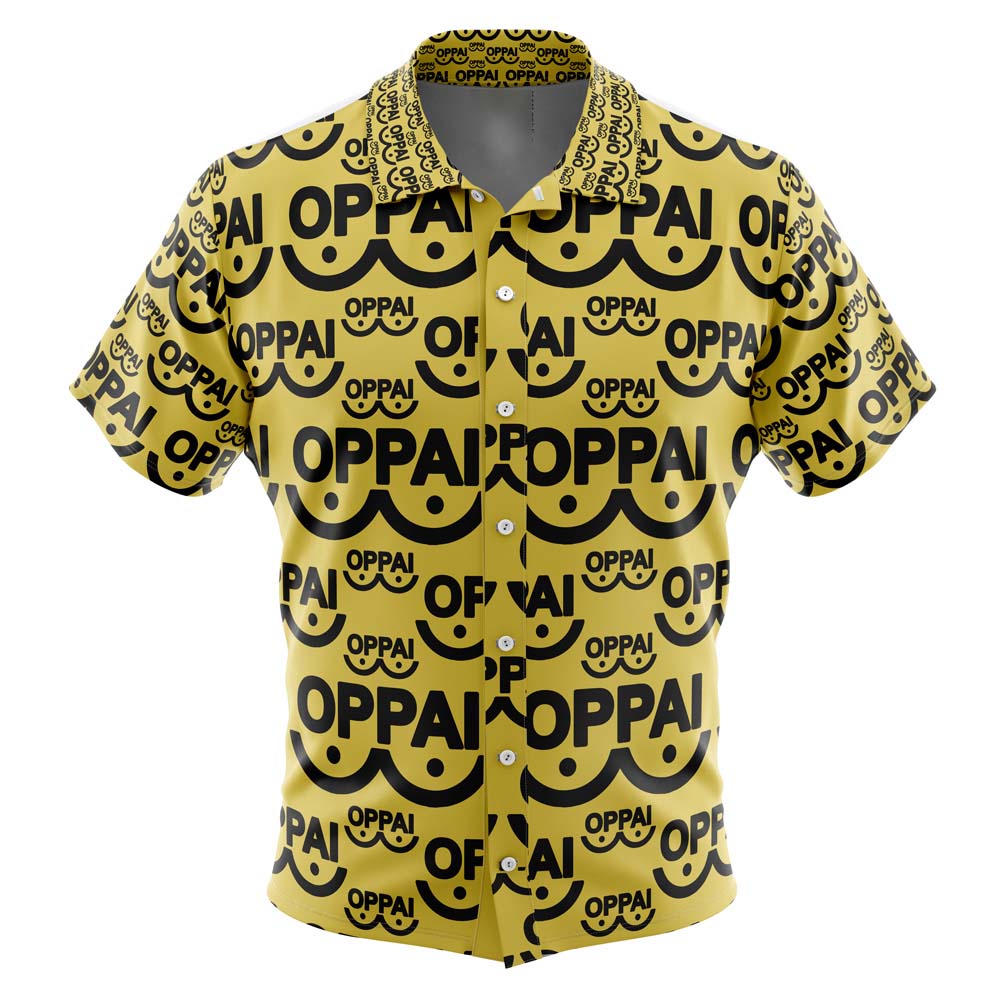 Morukai "Saitama Oppai" One Punch Man Hawaiian Shirt