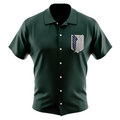 Morukai "Scout Regiment" Attack on Titan Hawaiian Shirt