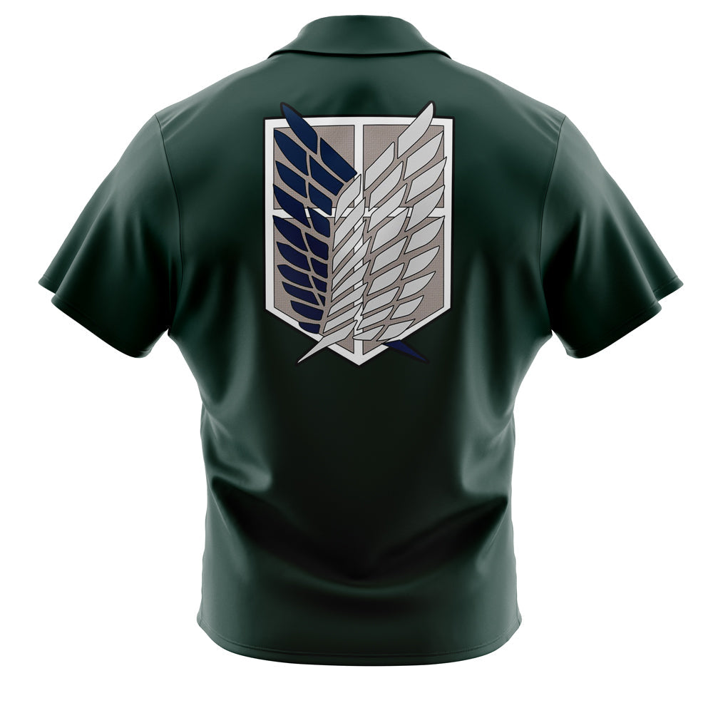 Morukai "Scout Regiment" Attack on Titan Hawaiian Shirt
