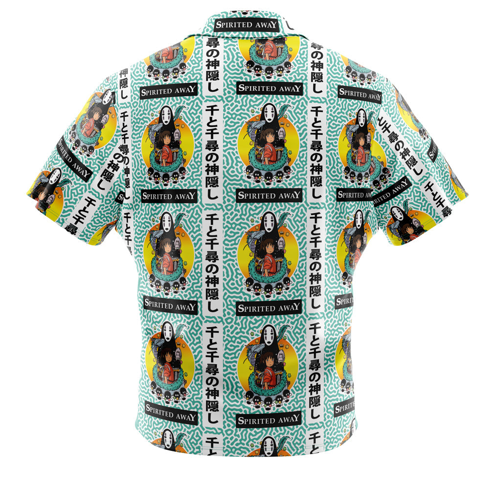Morukai "Chihiro Haku No Face Bou Fly Bird" Spirited Away Hawaiian Shirt