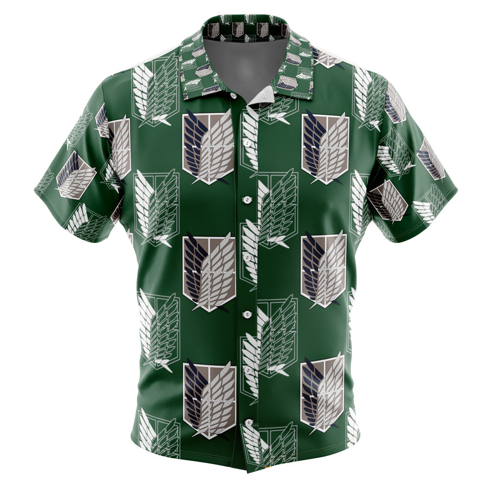 Morukai "Scouting Legion" Attack On Titan Hawaiian Shirt
