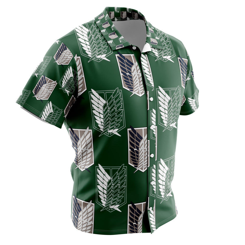 Morukai "Scouting Legion" Attack On Titan Hawaiian Shirt