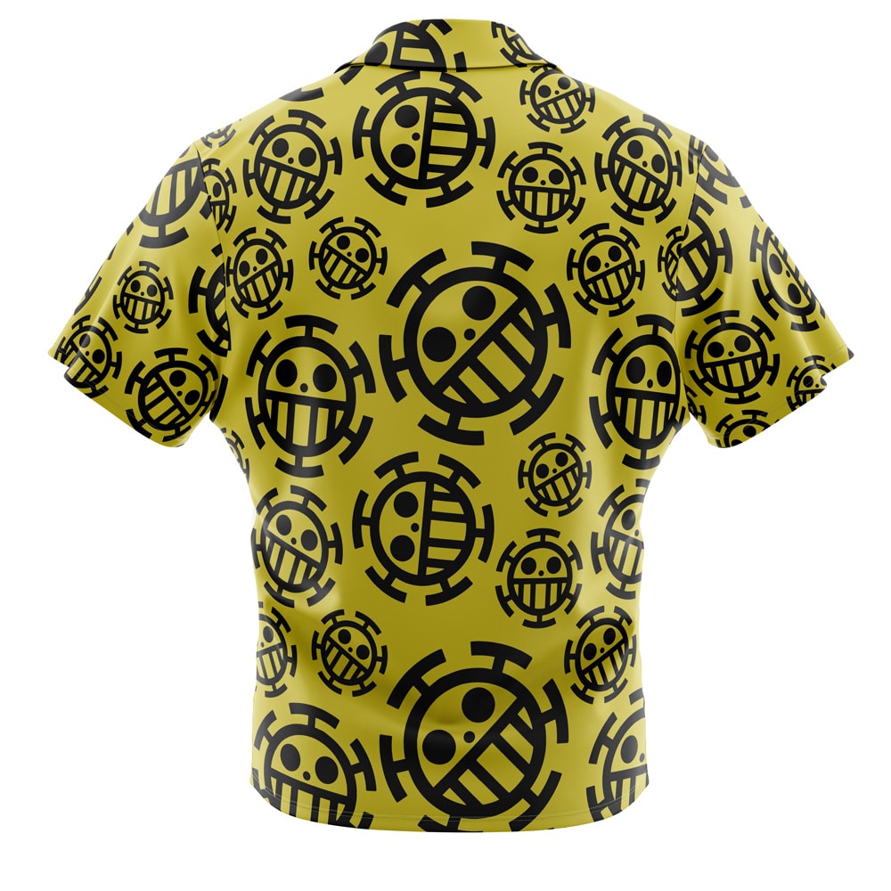 Morukai "The Heart Pirates Jolly Roger" One Piece Hawaiian Shirt