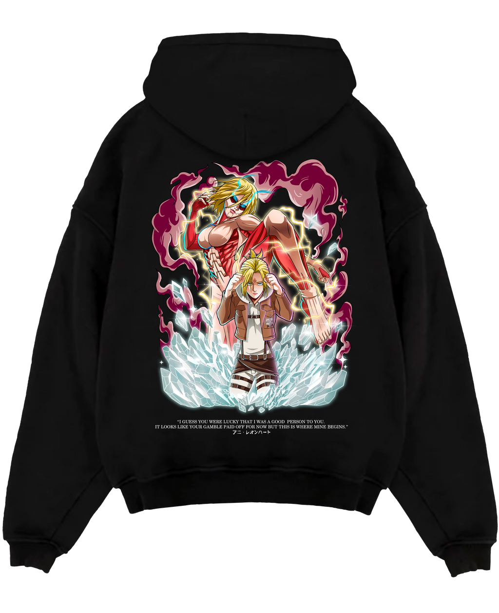 Morukai "Annie X Female Titan - AOT Hoodie