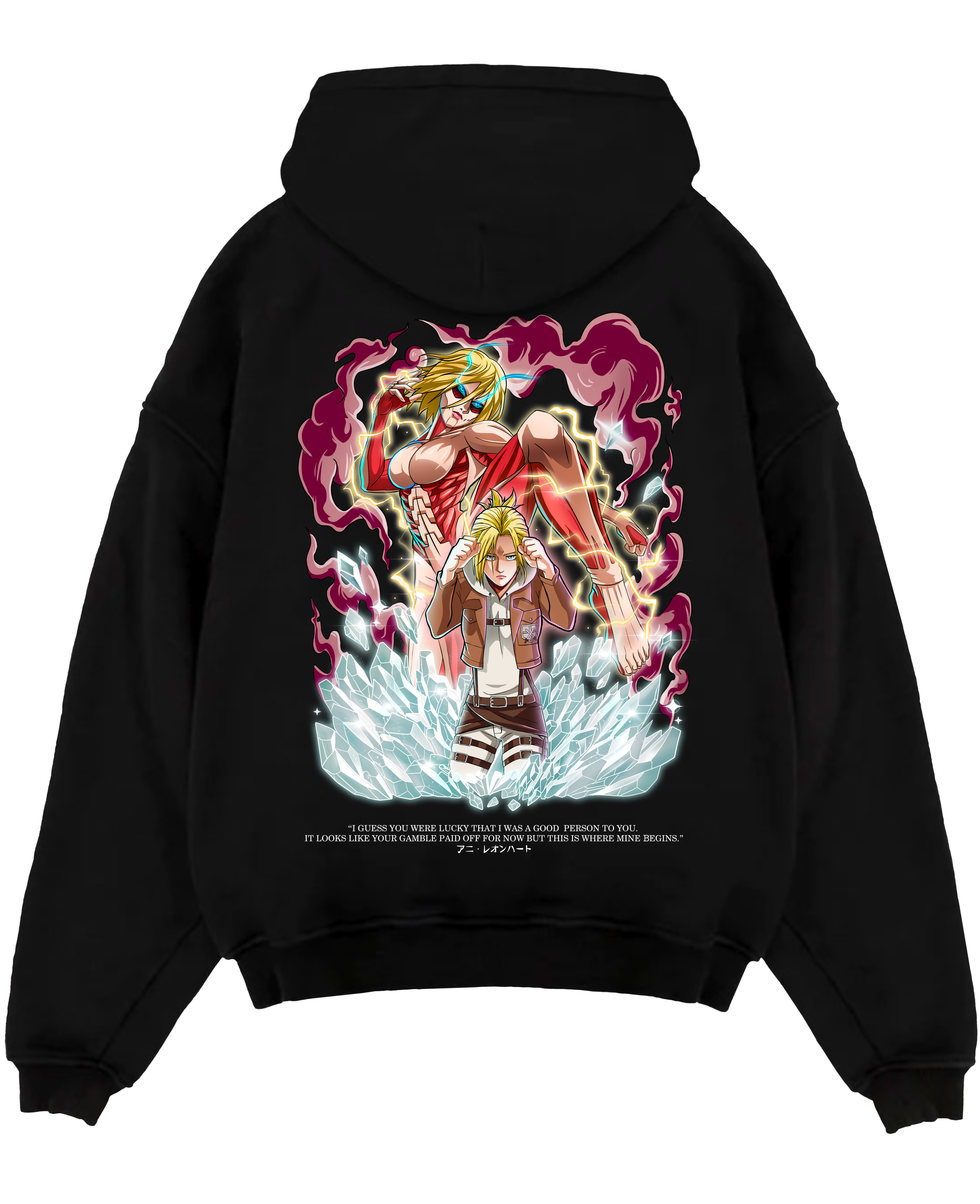 Morukai "Annie X Female Titan - AOT Hoodie