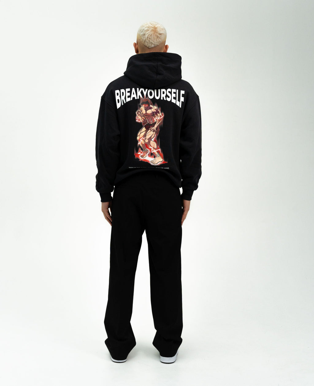 Morukai "Baki Hanma Break Yourself" Baki Unisex Hoodie