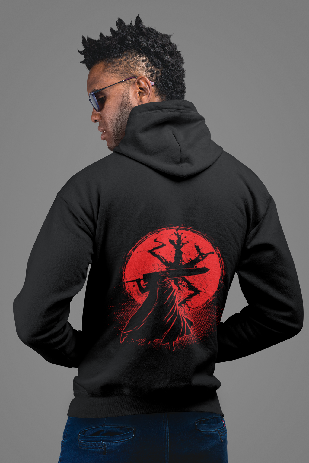 Morukai "Blood Moon of Sacrifice Guts" Berserk Unisex Hoodie