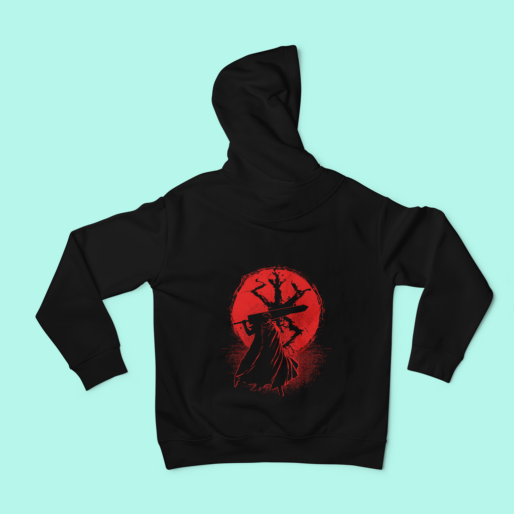 Morukai "Blood Moon of Sacrifice Guts" Berserk Unisex Hoodie