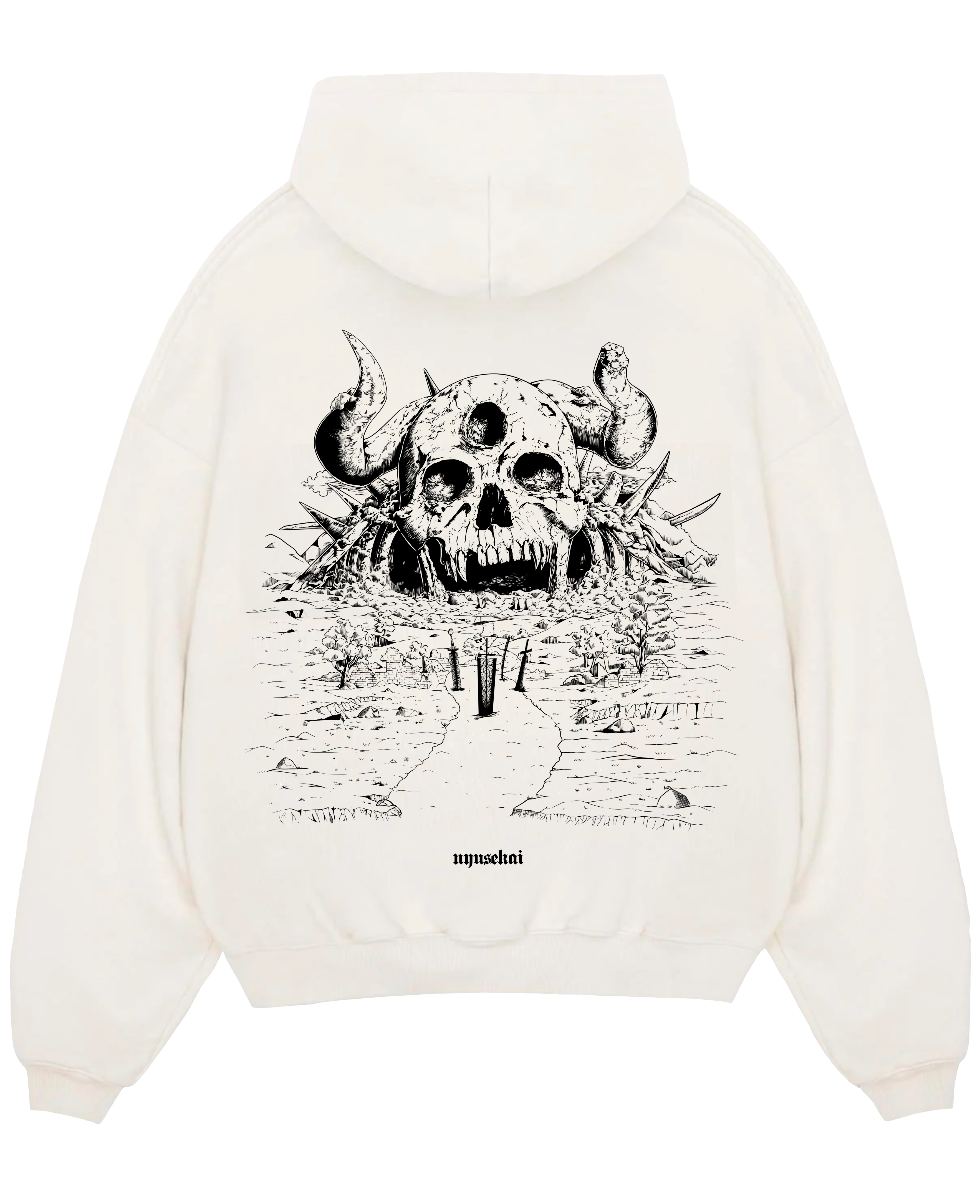 Morukai "Demon Skull - Black Clover Hoodie